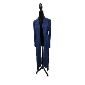 Chico's‎ Blue Lightweight sweater Cardigan/Wrap Size S/M